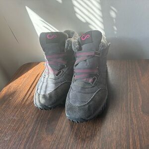 Women’s Black Faux Fur Lined Winter Boots EU 37 – Warm Snow Outdoor Boots